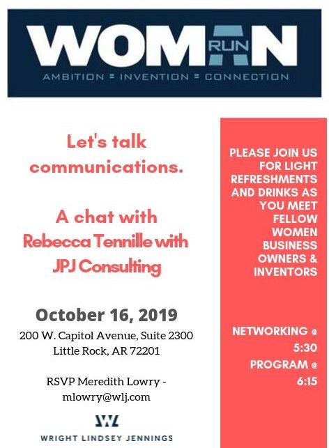 Woman Run event in October, 2019