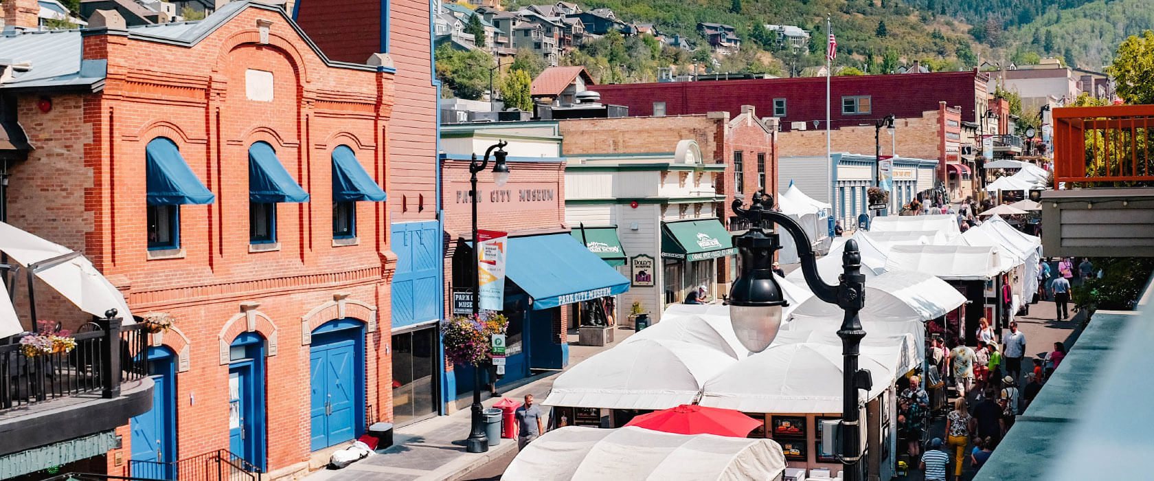 municipal building in a small town